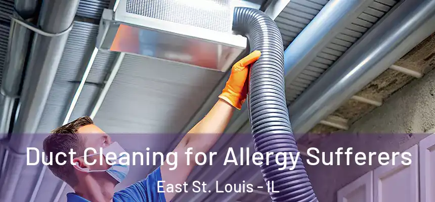  Duct Cleaning for Allergy Sufferers East St. Louis - IL